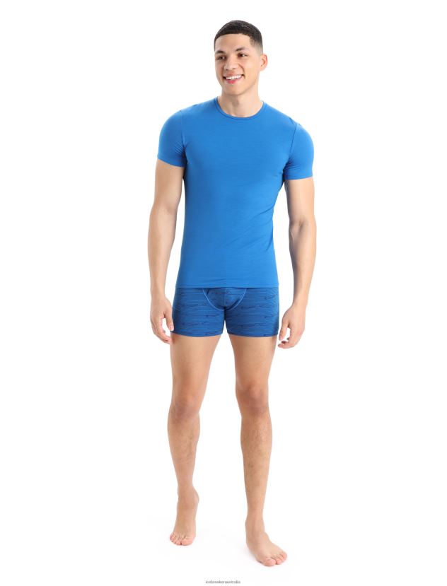 Icebreaker Men Merino Anatomica Boxers With FlyLazurite/Midnight Navy 80BXXP99 Clothing