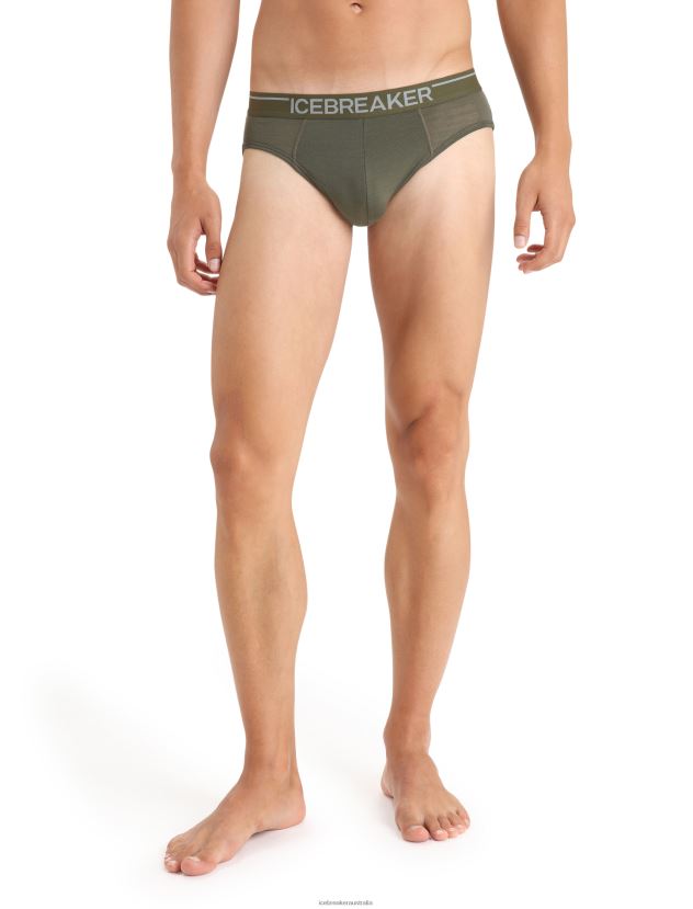Icebreaker Men Merino Anatomica BriefsLoden 80BXXP121 Clothing