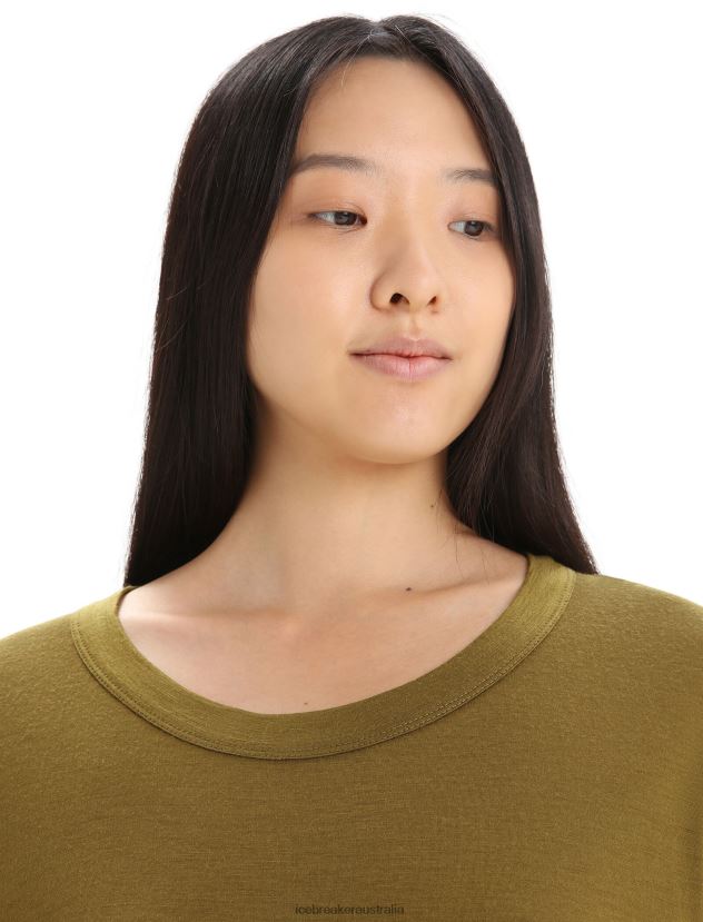 Icebreaker Women Merino Granary DressAlgae 80BXXP726 Clothing