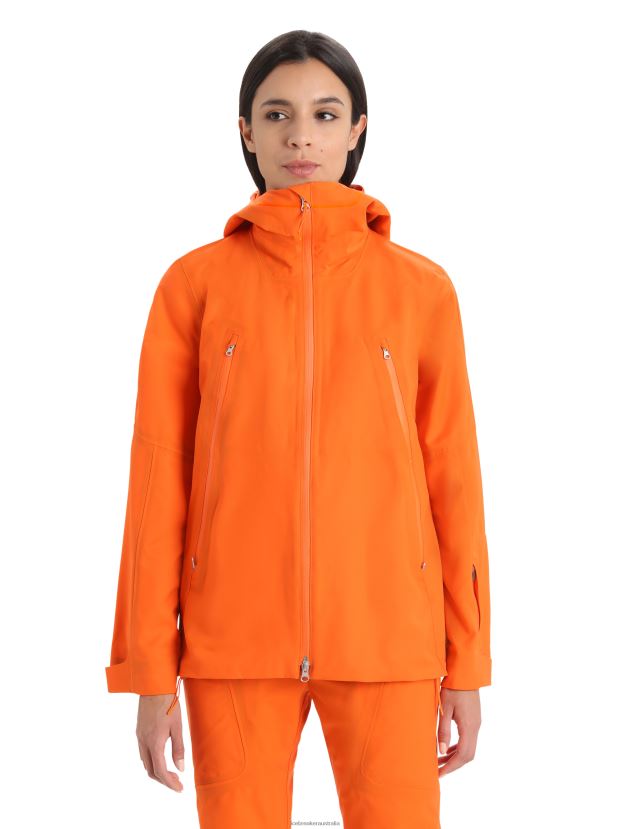 Icebreaker Women Shell+ Merino Hooded JacketFlash 80BXXP828 Clothing