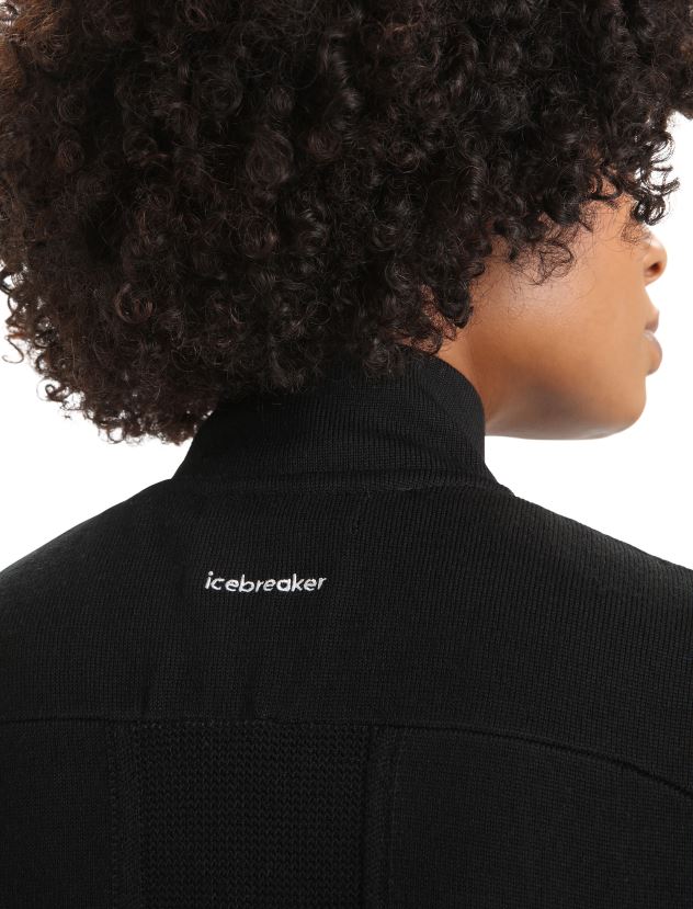 Icebreaker Women ZoneKnit Merino Insulated VestBlack 80BXXP684 Clothing