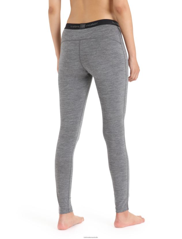Icebreaker Women Merino 200 Oasis Thermal LeggingsGritstone Heather 80BXXP566 Clothing