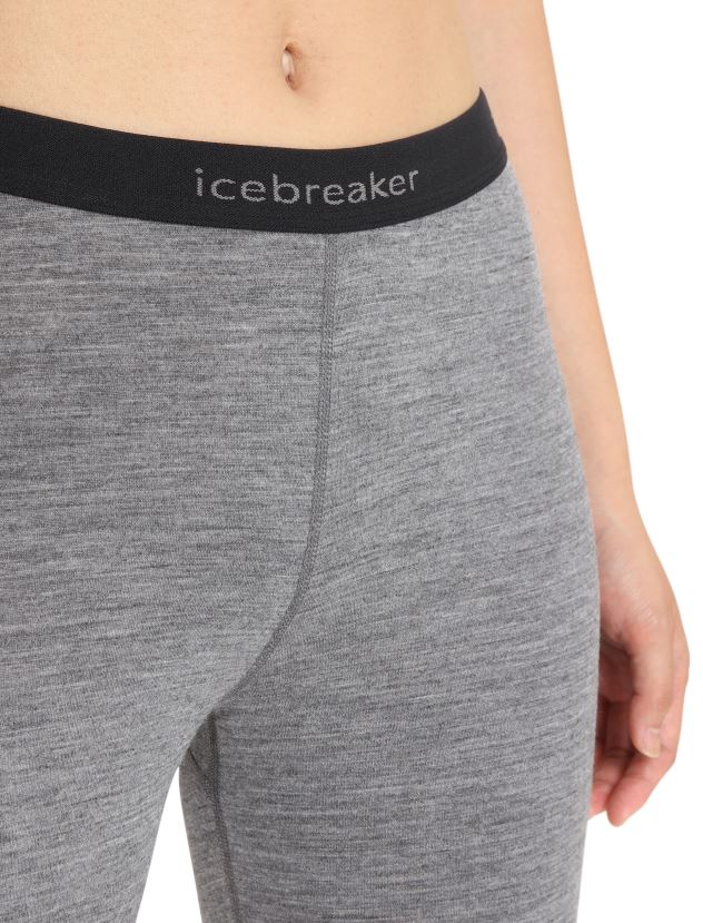 Icebreaker Women Merino 200 Oasis Thermal LeggingsGritstone Heather 80BXXP566 Clothing