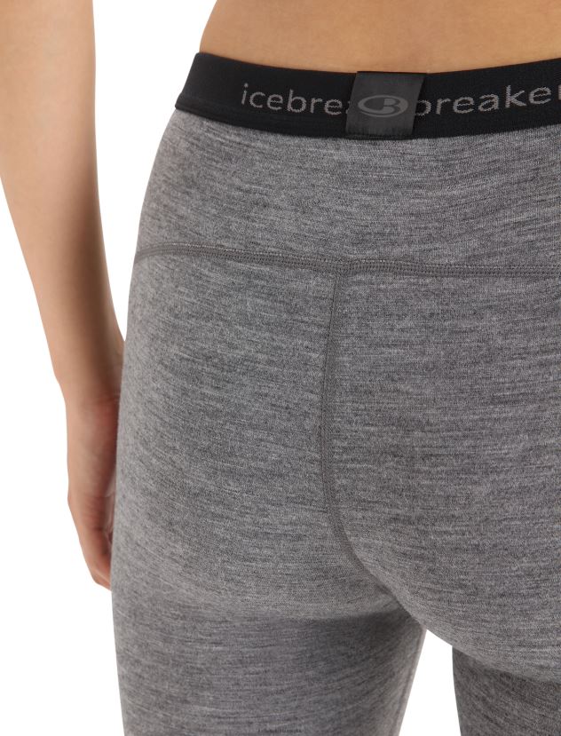 Icebreaker Women Merino 200 Oasis Thermal LeggingsGritstone Heather 80BXXP566 Clothing