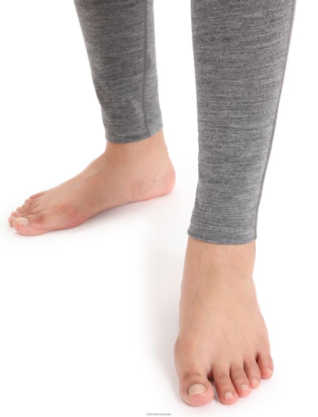 Icebreaker Women Merino 200 Oasis Thermal LeggingsGritstone Heather 80BXXP566 Clothing