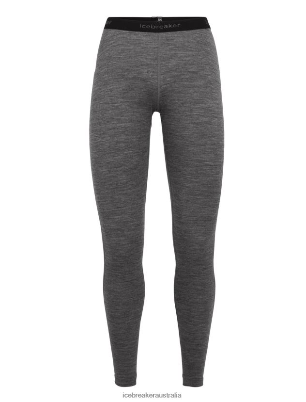 Icebreaker Women Merino 200 Oasis Thermal LeggingsGritstone Heather 80BXXP566 Clothing