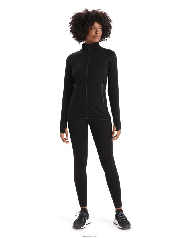 Icebreaker Women Merino 260 Tech Thermal LeggingsBlack 80BXXP562 Clothing