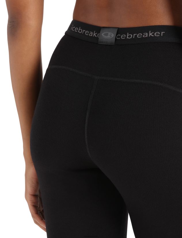 Icebreaker Women Merino 260 Tech Thermal LeggingsBlack 80BXXP562 Clothing