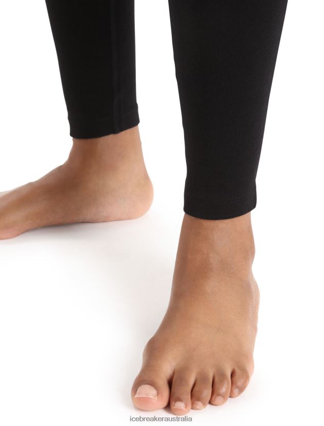 Icebreaker Women Merino 260 Tech Thermal LeggingsBlack 80BXXP562 Clothing