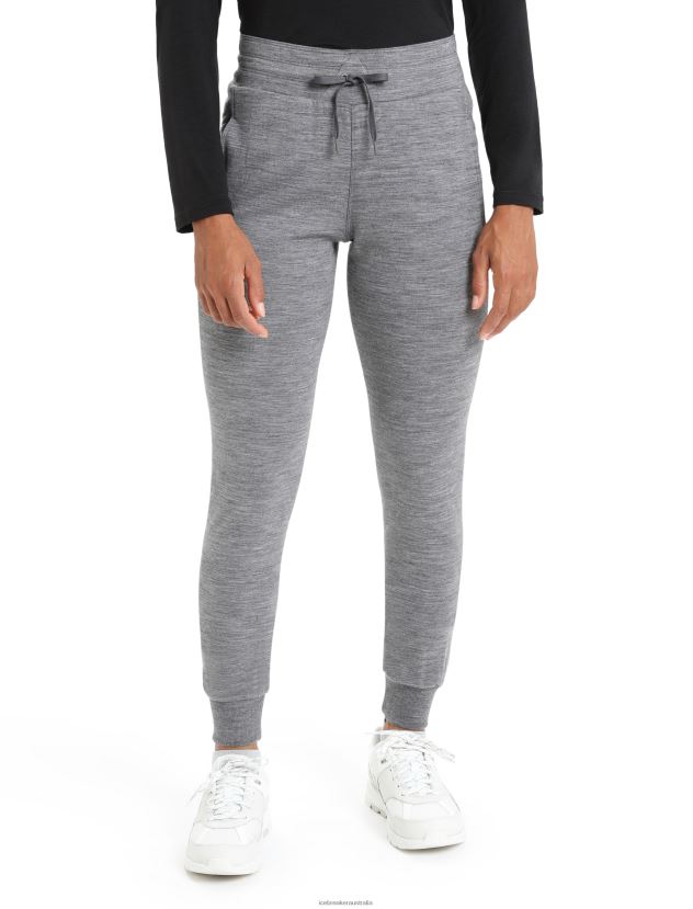 Icebreaker Women Merino Crush PantsGritstone Heather 80BXXP730 Clothing