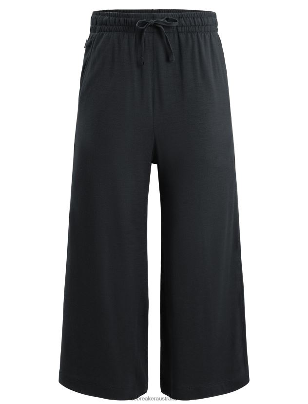 Icebreaker Women Merino Granary CulottesBlack 80BXXP736 Clothing