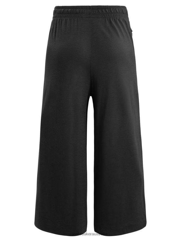 Icebreaker Women Merino Granary CulottesBlack 80BXXP736 Clothing