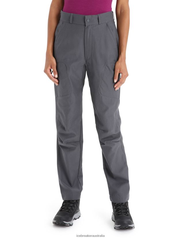Icebreaker Women Merino Hike PantsMonsoon 80BXXP743 Clothing