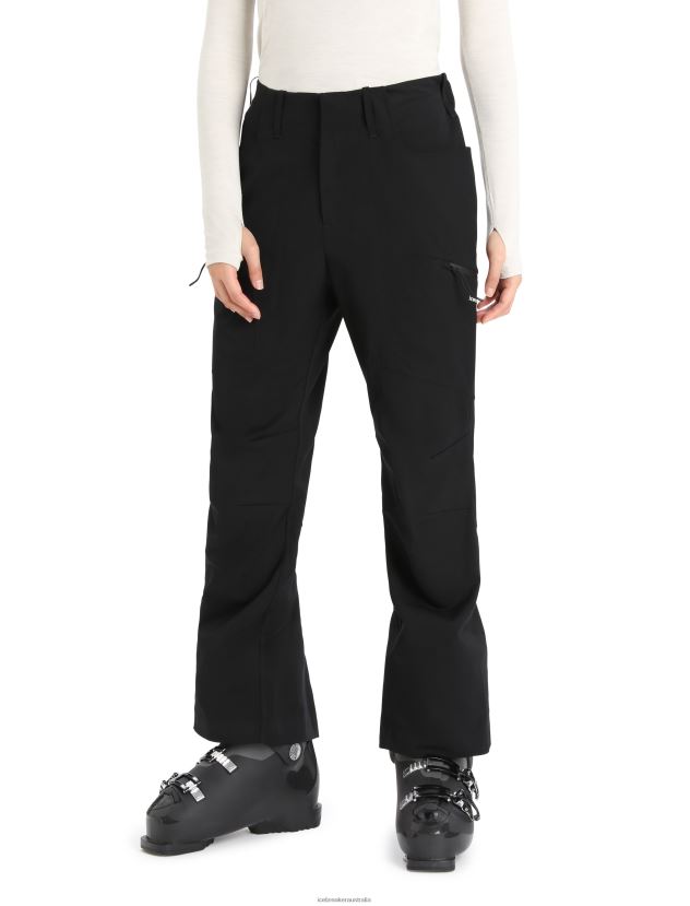 Icebreaker Women Shell+ Merino PantsBlack 80BXXP833 Clothing
