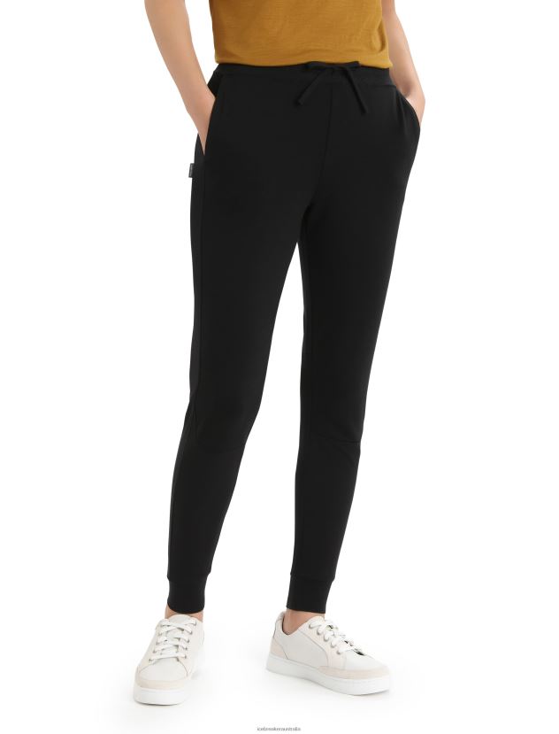 Icebreaker Women ZoneKnit Merino JoggerBlack 80BXXP750 Clothing