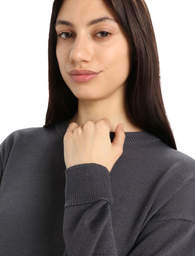Icebreaker Women Cool-Lite Merino Nova Sweater SweatshirtMonsoon 80BXXP904 Clothing
