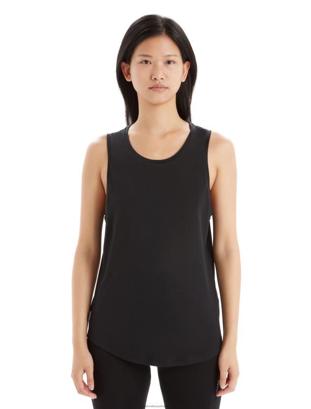 Icebreaker Women Merino Sphere II TankBlack 80BXXP617 Clothing
