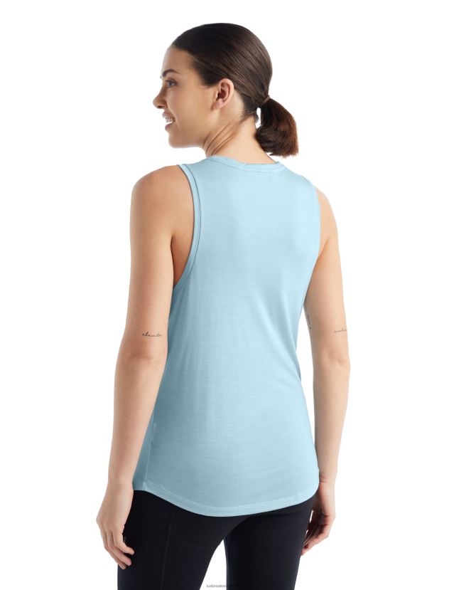Icebreaker Women Merino Sphere II TankHaze 80BXXP808 Clothing