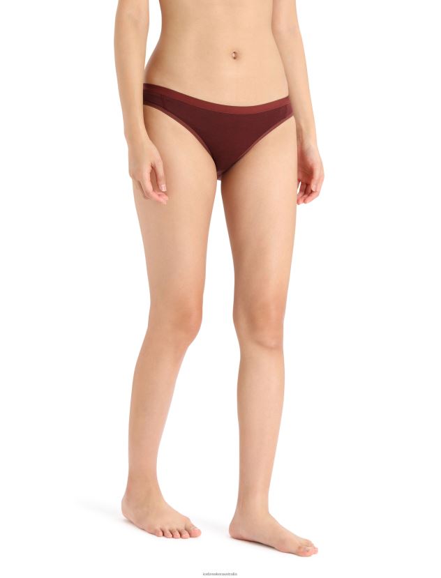 Icebreaker Women Merino Siren Bikini BriefsEspresso 80BXXP921 Clothing