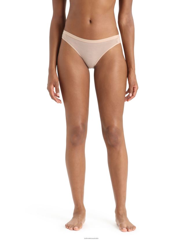 Icebreaker Women Merino Siren Bikini BriefsPraline 80BXXP504 Clothing