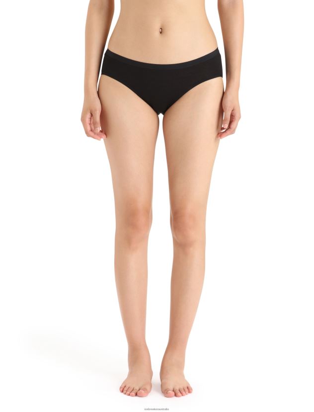 Icebreaker Women Merino Siren Hipkini BriefsBlack 80BXXP513 Clothing