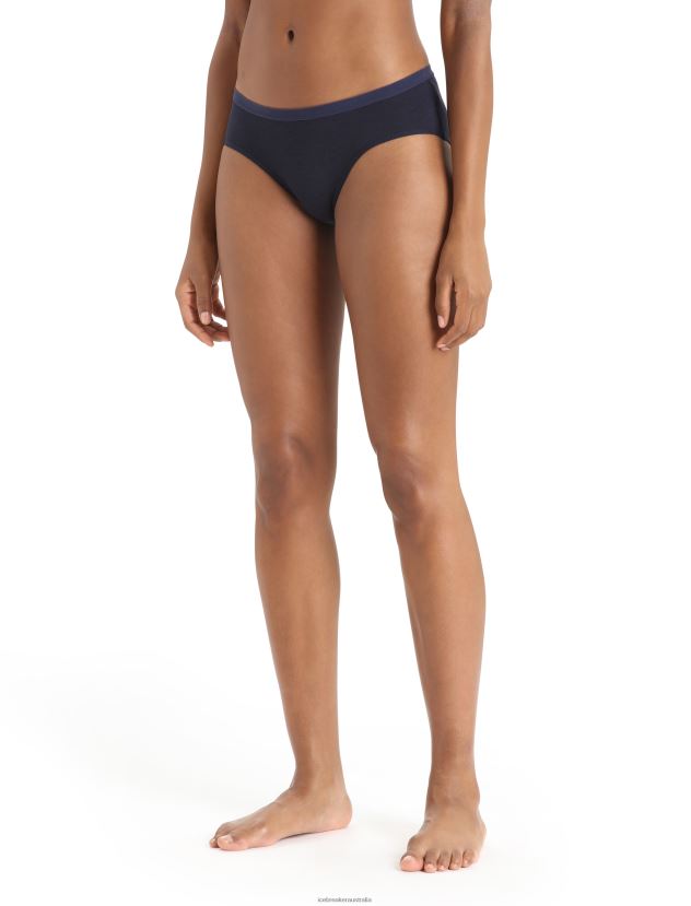 Icebreaker Women Merino Siren Hipkini BriefsMidnight Navy 80BXXP515 Clothing