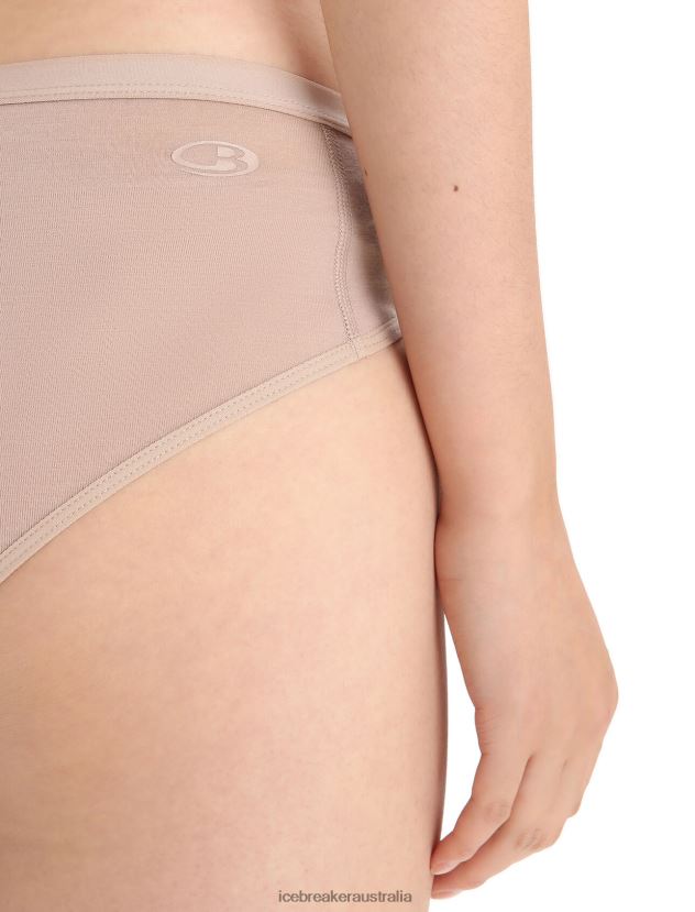Icebreaker Women Merino Siren Hipkini BriefsPraline 80BXXP517 Clothing