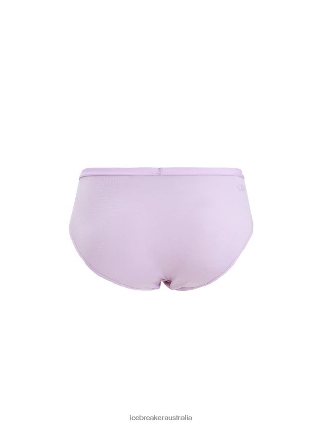 Icebreaker Women Merino Siren Hipkini BriefsPurple Gaze 80BXXP518 Clothing