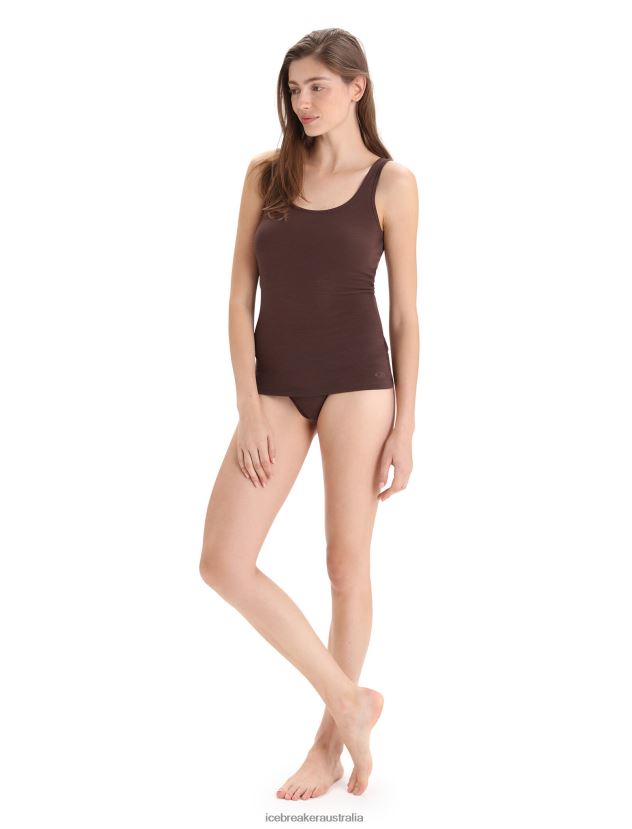 Icebreaker Women Merino Siren ThongUmber 80BXXP522 Clothing