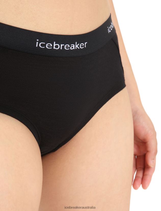 Icebreaker Women Merino Sprite Hot PantsBlack 80BXXP546 Clothing